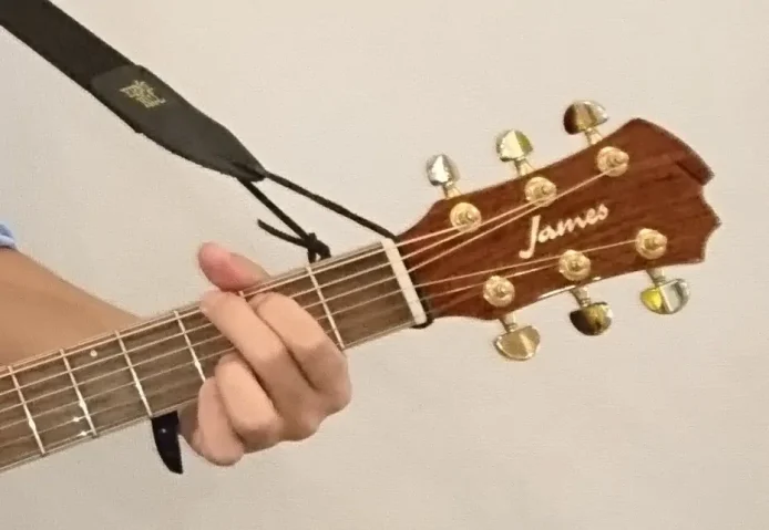 アコギのストラップ(巻きつけタイプ