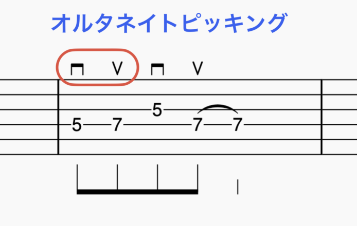 フレーズ例のオルタネイト
